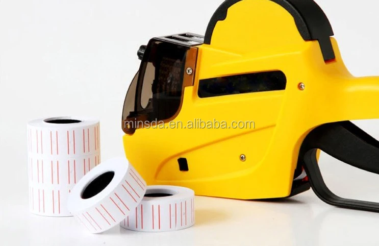 Minsda Paper Price Label Stickers Price Tag Gun Lableller Color Price Stickers