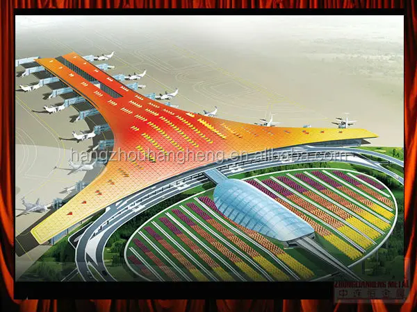 Made in china steel structure aircraft hangar