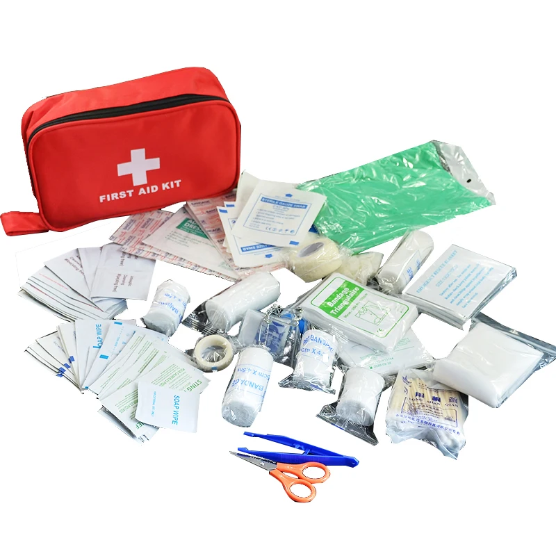 180pcs Small travel first aid kits for survival