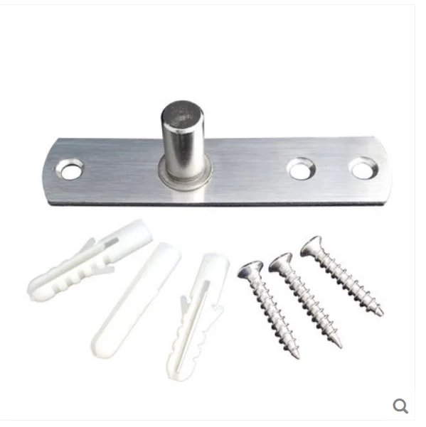 Top shaft 304 stainless steel floor spring with frame glass door accessories upper pivot