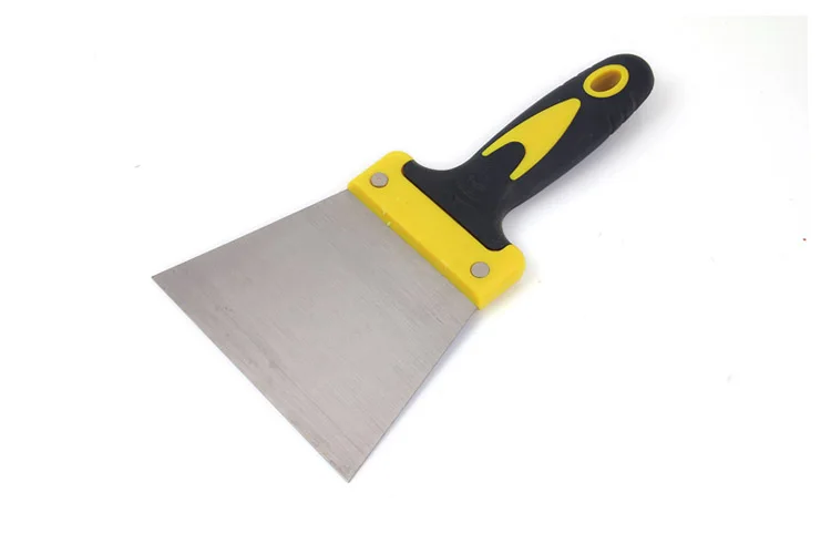 Factory Price Putty Knife and Scraper with Chinese Factory Plastic or Wood Carbon Steel Camel Brand CN;ANH 0.7mm