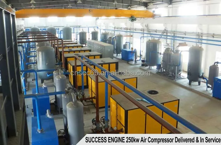 Customize industrial high pressure 55 KW 30 Bar screw air compressor for sand blasting