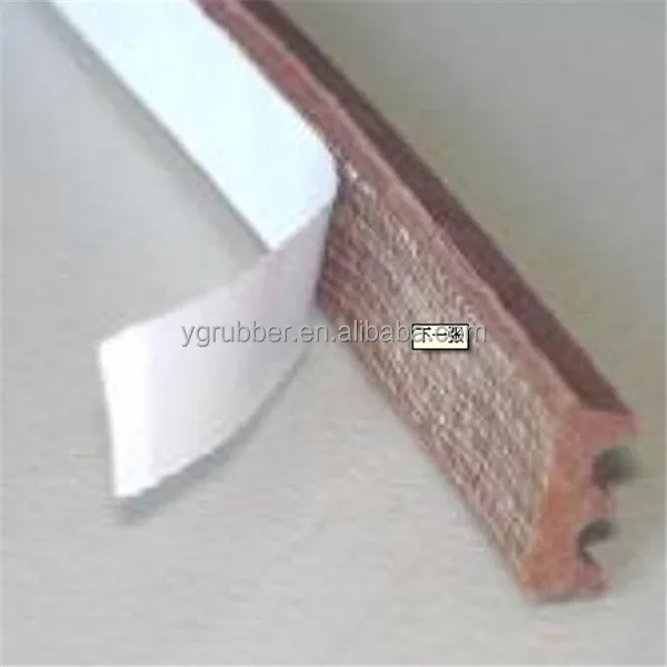 adhesive silicone sponge rubber seal strip tape