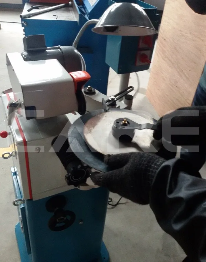 MSG-450 HSS metal circular saw blade tooth-making coping machine