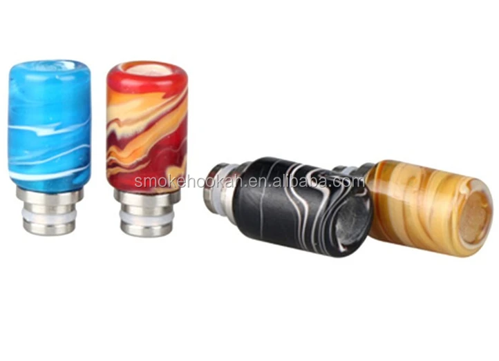 Hottest selling colorful Jade ribbon 510 drip tip
