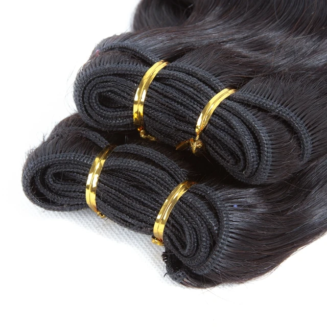 Brazilian Italian Weave Bundles 6 Inch Virgin Human Hair Extension for Black Women Short Wavy