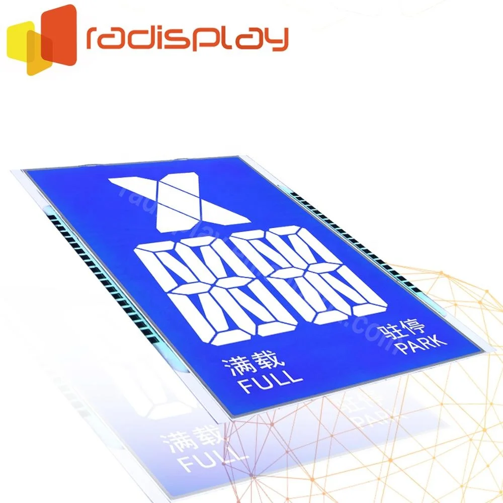 
7 Segment Blue Backlight Indicator Lcd Display For Elevator 