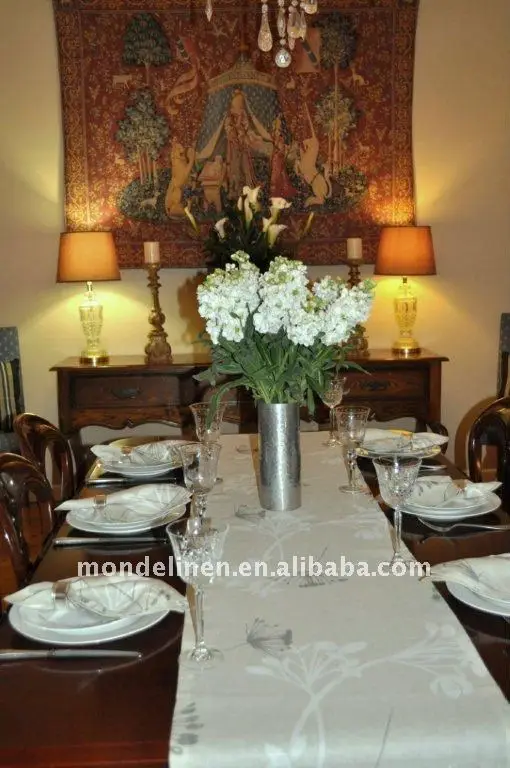 
linen table runner placemat 