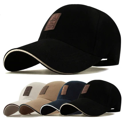 
Brushed 100% cotton custom plain blank led hat light baseball hat 