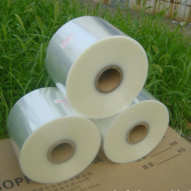 Holographic plastic rolls high-grade Bopp Film for cigarette packing