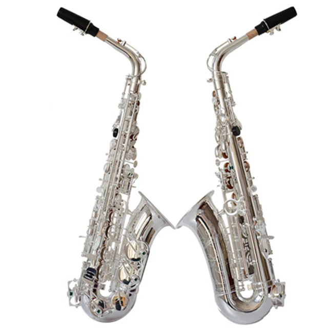 
Accept OEM Dasheng Music DSAS-711S Silver Alto Saxophone 