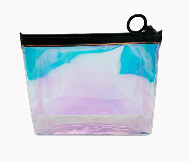 Manufacturer Cheap Holographic Personalized Cosmetic Pouch Bag