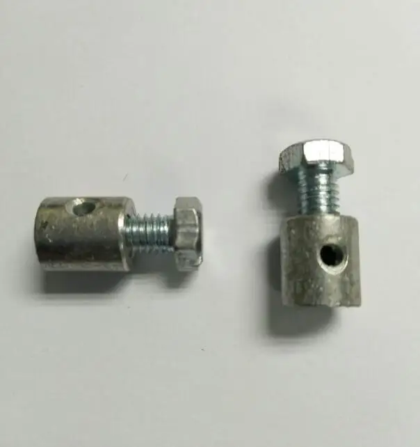 Zinc plated round body Wire rope screw terminal