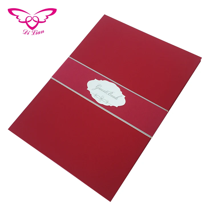 
Simple And Classical Guest Book For Wedding 