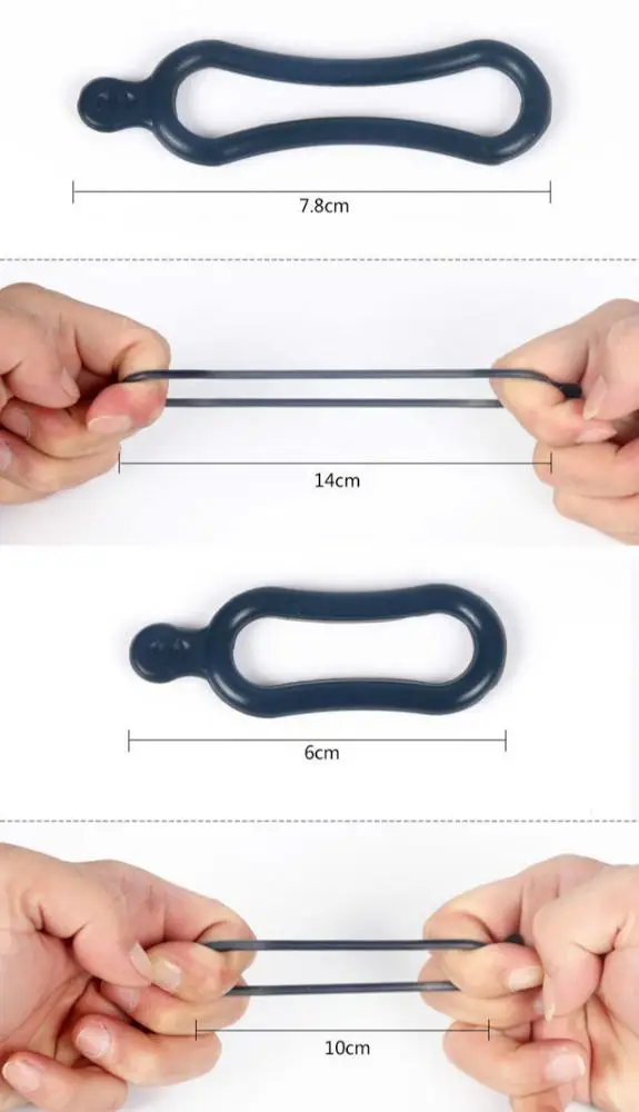 Rubber Bike Front Light Holder High Stretch Bicycle Handlebar Fixing Bike LED Flashlight Torch Mount Holder Clip