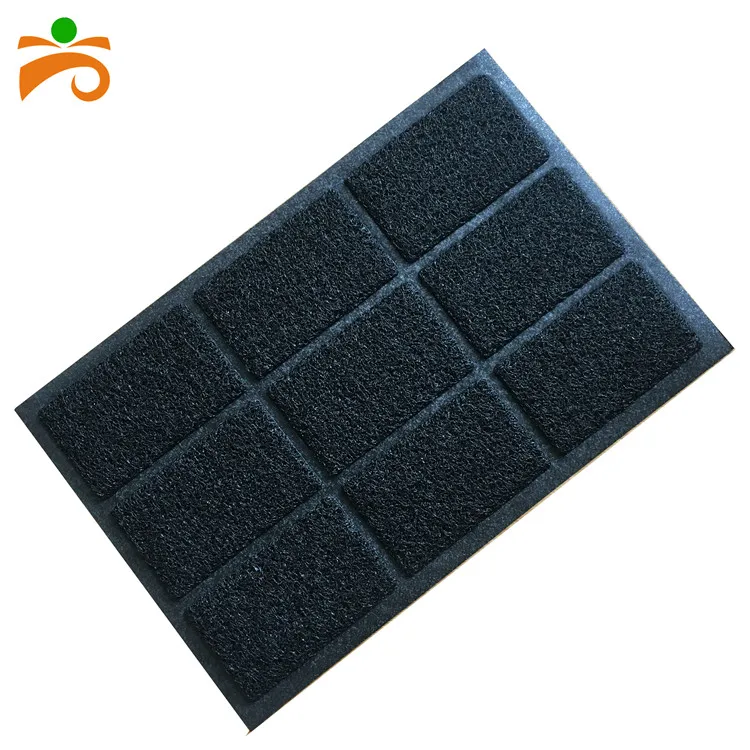 Добро пожаловать противоскользящие индивидуальные тисненые входные ПВХ двери коврик с пеной фирмы поддержки
