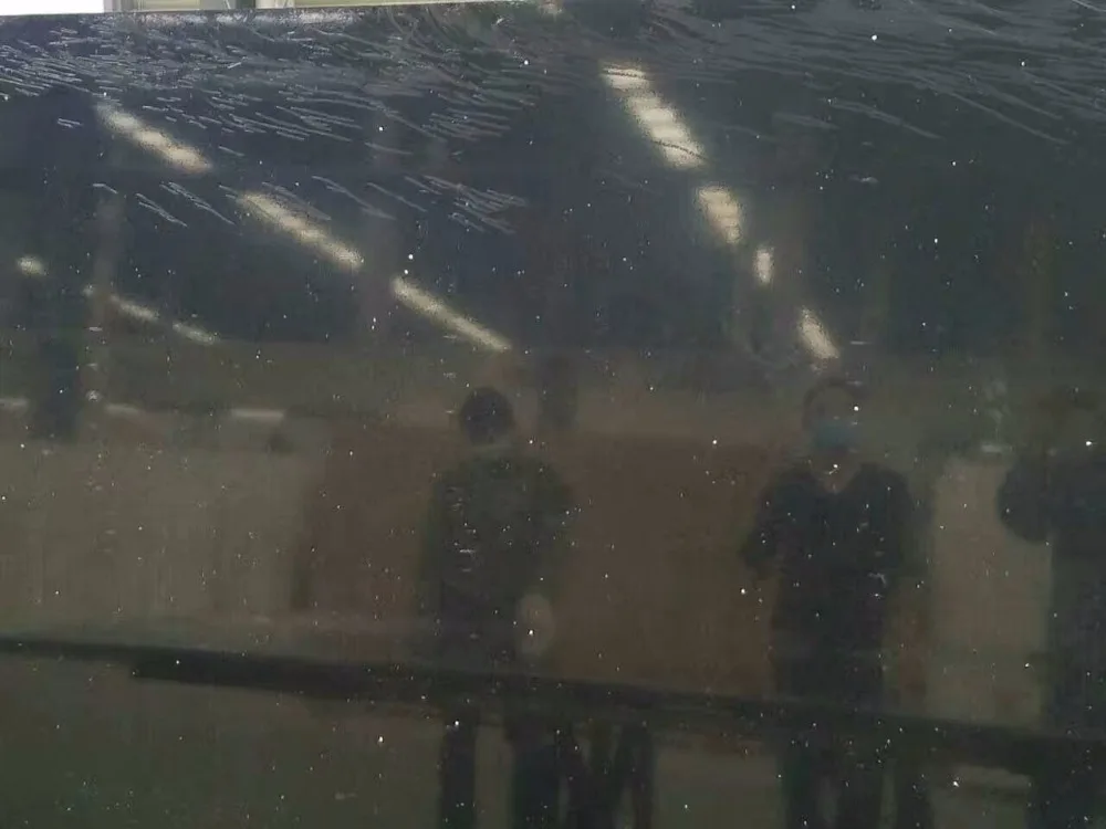 
Tiles Slabs Countertops Sparkle Black Artifical Quartz Stone 