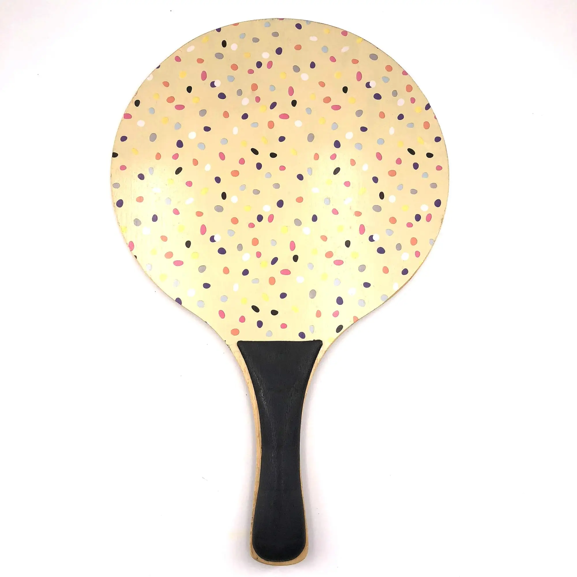 
Factory price wooden beach toys tennis paddle racket for beach summer game 