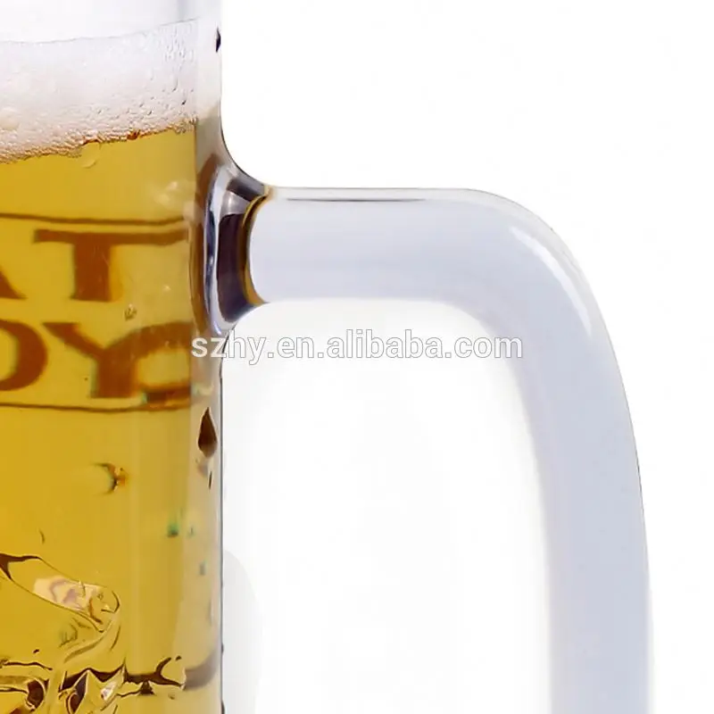 
500ml Half liter German Beer mug glass 