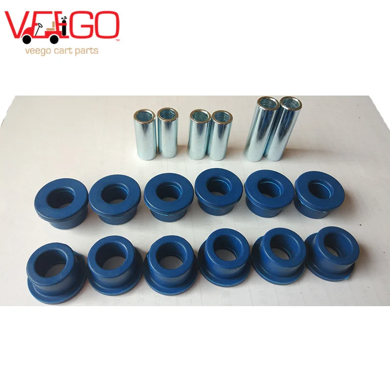 Front Suspension bushing kit for Club Car DS Control Arm Inner Sleeve Kit & Front Leaf Spring Bushing Kit 1992-UP