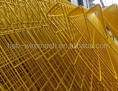 low price roll top iron wire mesh fence welded brc fence