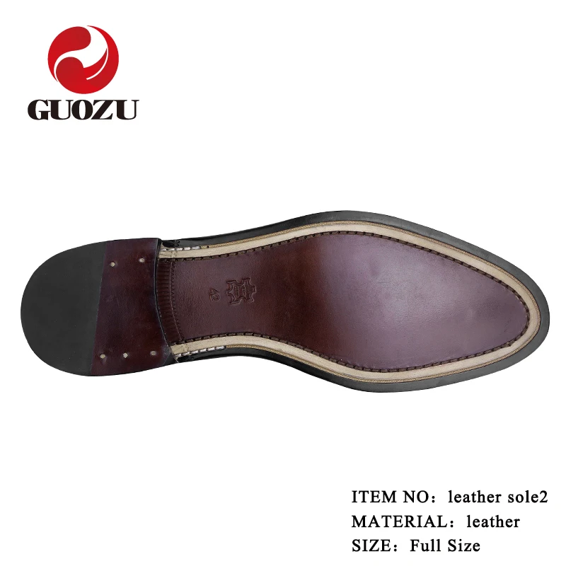 Men Leather Soles for Oxford Shoes Making