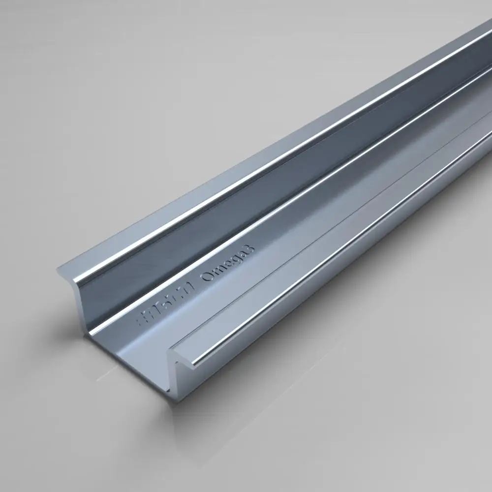 EASCO Steel Din Rail Perforated Slotted Steel Rail