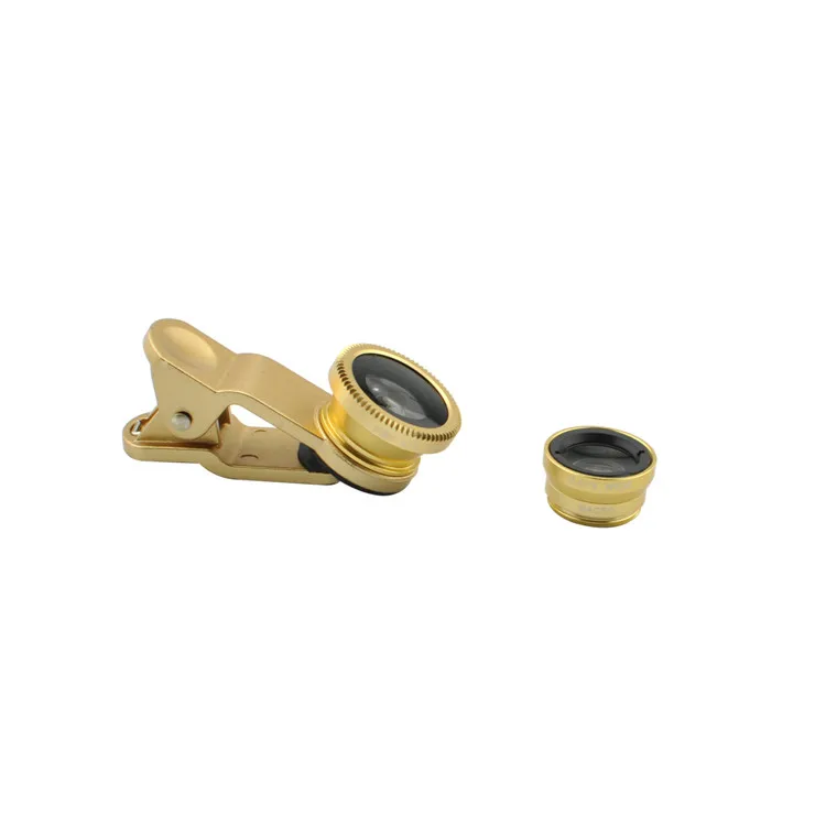 
New 3 in 1 Wide Angle Lens Zoom Lens for Mobile Phone 