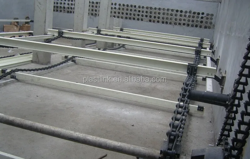 NH78 chain Plastic Flexible slat Conveyor Non metal drive chain plastic chain price