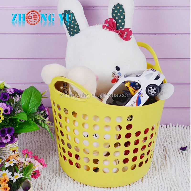 Wholesale soft plastic laundry basket