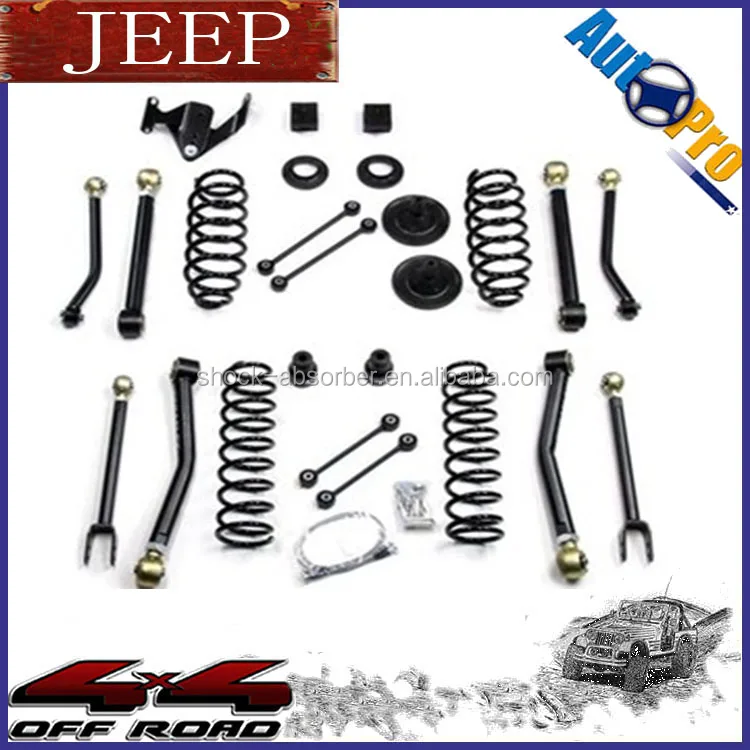 For 4WD JEEPs WRANGLERs Jk Suspension 3 inches Lifting Kits Jk Short Arms