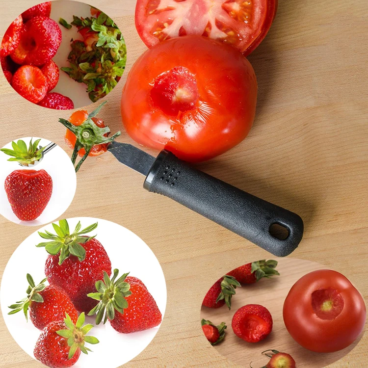 Professional-Grade Stainless Steel Tool Fruit Huller,Strawberry Huller