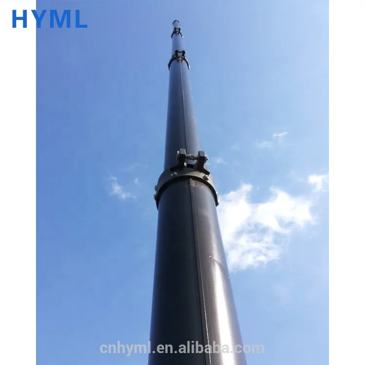 
combined hand brake pneumatic telescopic mast 