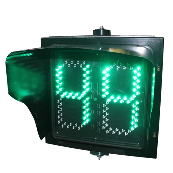 China Manufacture Traffic LED Countdown Timer with Two Digits Traffic Signal Light