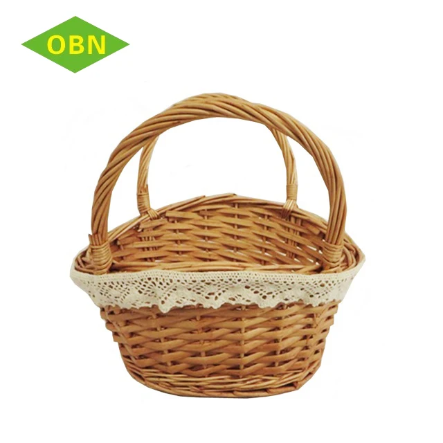 
Wholesale natural deco gift woven mini wicker basket bag 