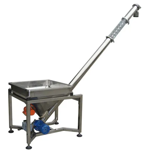 Промышленный 1-5 м порошковый спиральный шнековый питатель, конвейерная машина