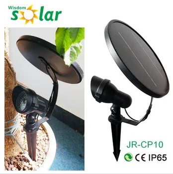 Съемный солнечные панели садовые фонари все в одном горячие продать cordless солнечного света Спайк садовые фонари