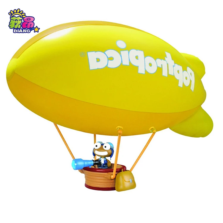 Outdoor Advertising Inflatable Remote Control Blimp/Inflatable RC Zeppelin Model/RC Airship 5M Blimp for sale Customized