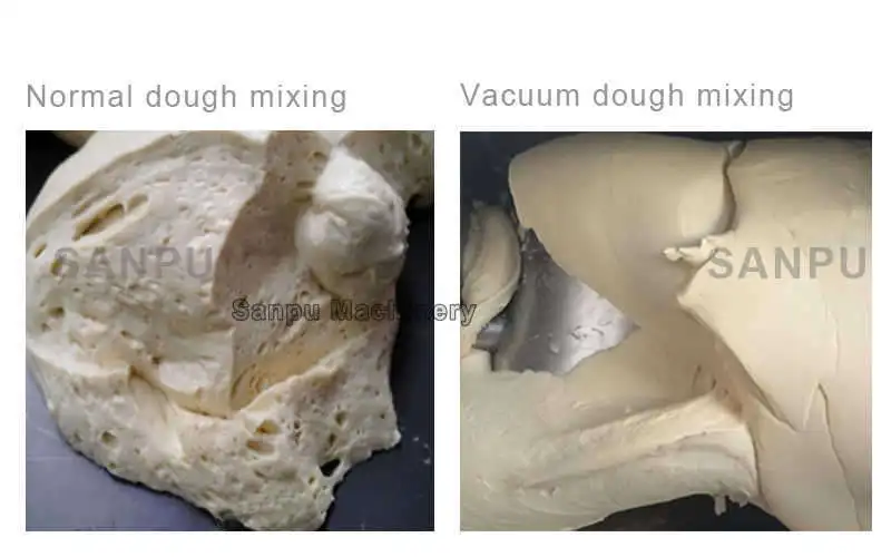 Vacuum Dough Mixer For Processing Flour Products