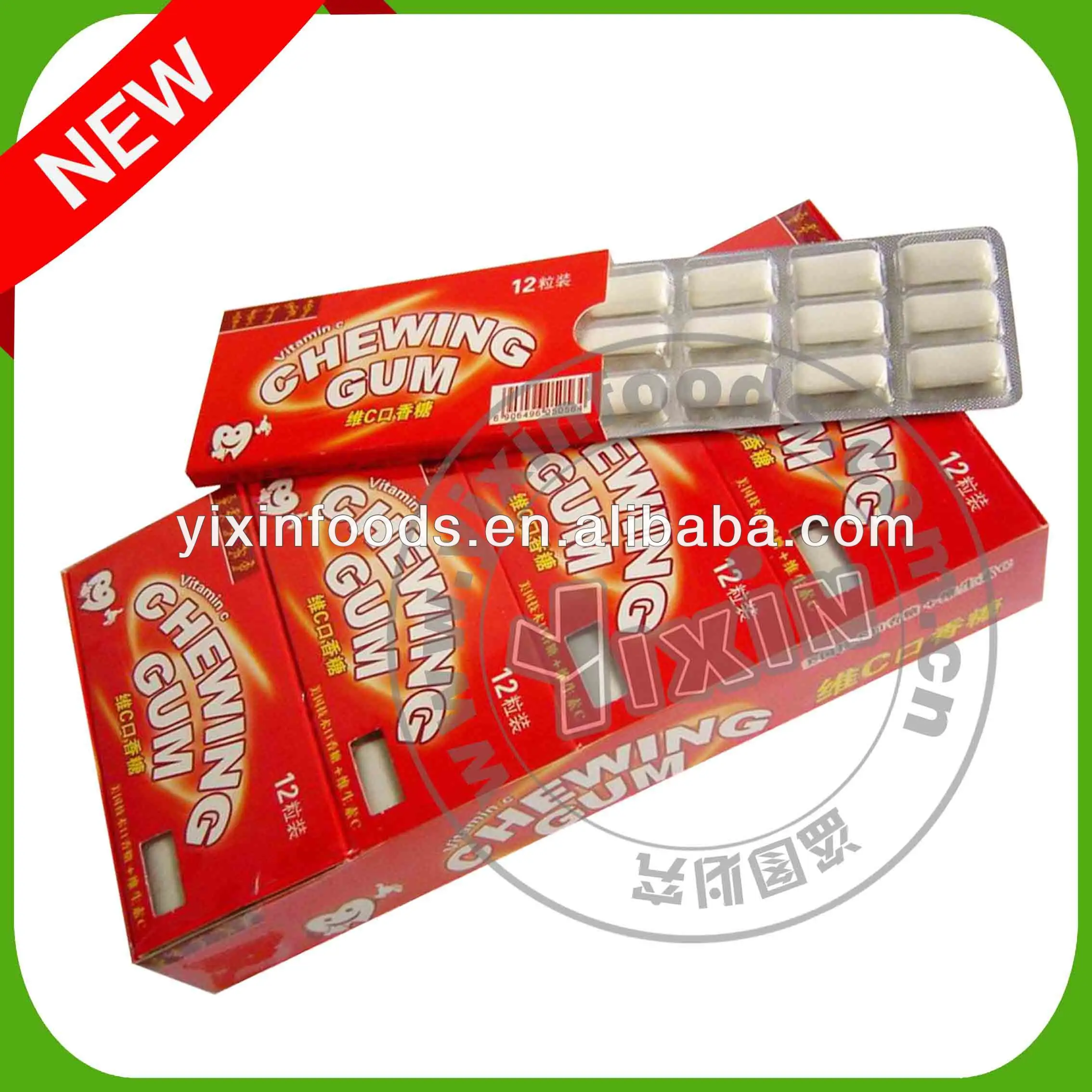 Vc жевательная резинка без сахара сладости