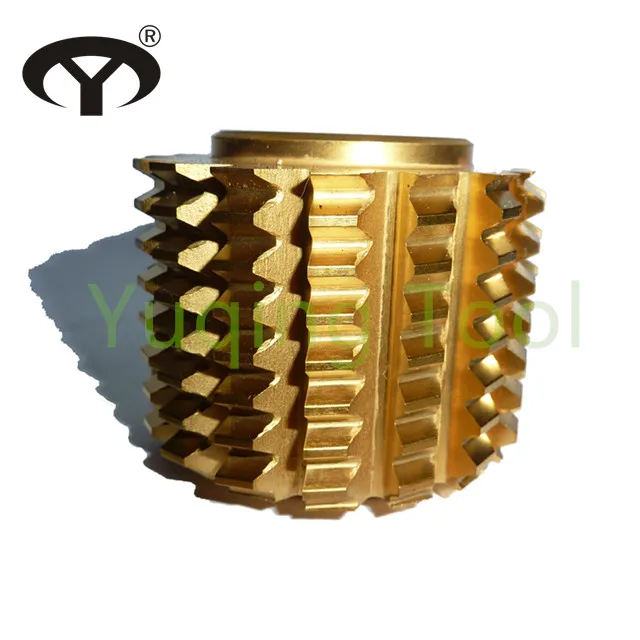 HSS M35 Module m8 PA20 Gear Hobbing Cutter with AP coating