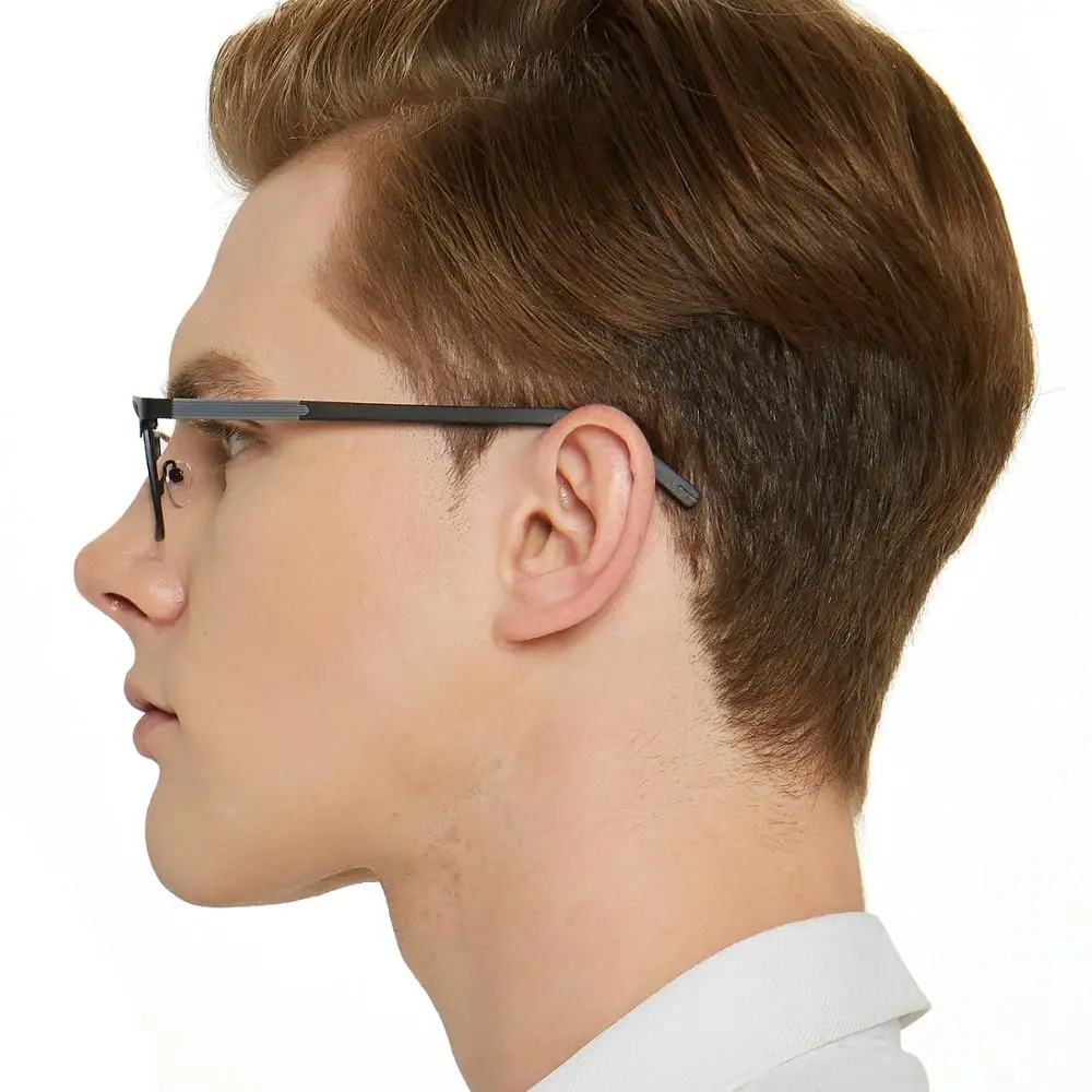 New Style optical frames metal fancy eyeglass square frame for wholesale glasses