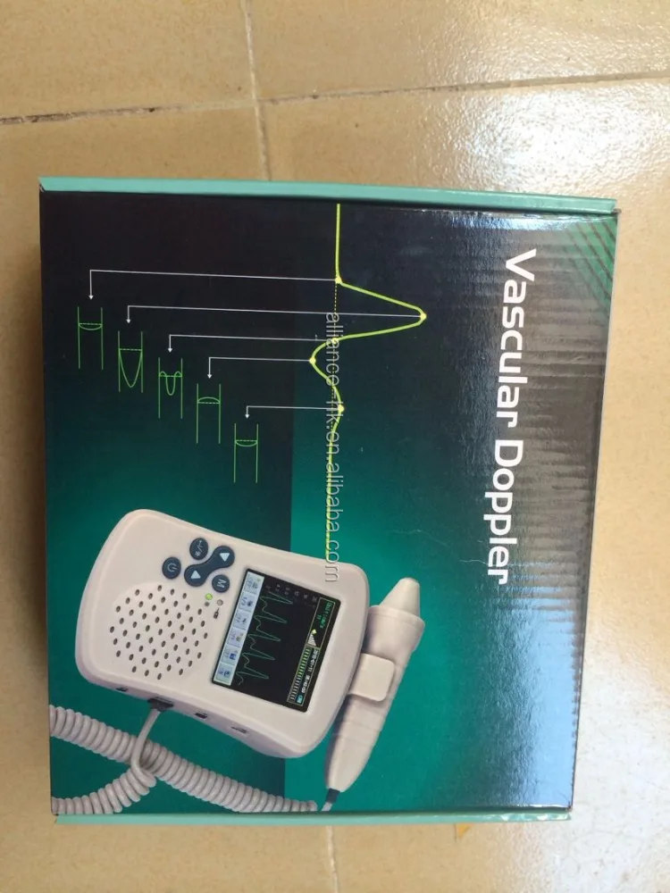 VD310 Black and white Vascular Doppler For Family,clinic, hospital