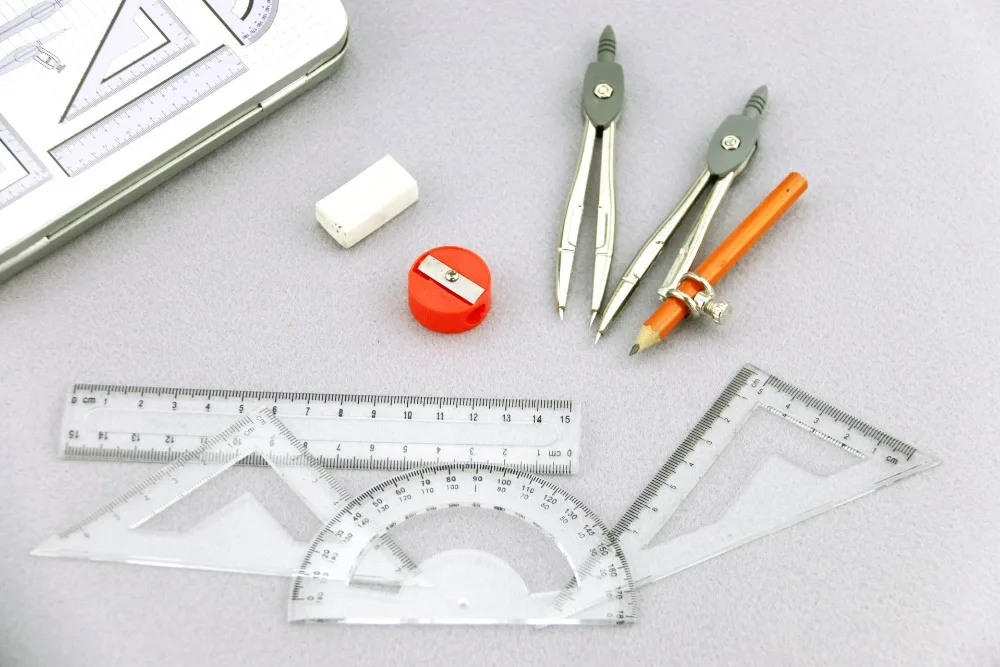 math draft set, school mathematical set , compass and divider math set