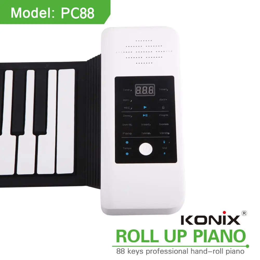 Wholesale 88 key toy electric piano keyboard music with 14 demo songs