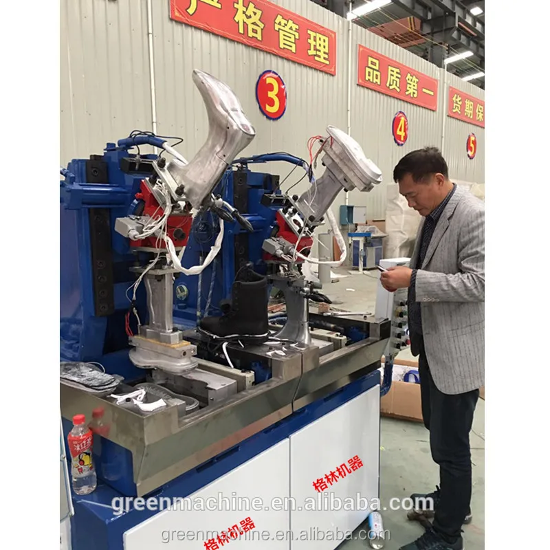 
Full Automatic two density rubber shoe sole injection molding machine 