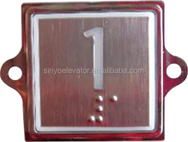 Kone Elevator parts Push Button Round KDS50