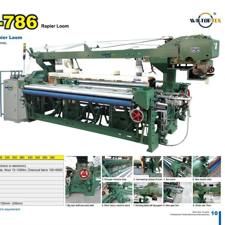 Прямые поставки от производителя, HYRL-786 Гибкая Рапира Ткацкий станок-автомат для производства ограждение из полиэстера