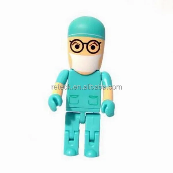 Best Sale pendrive wholesale Cheap Promotional Gift usb flash drive doctor shaped unique designed OEM factory price free sample