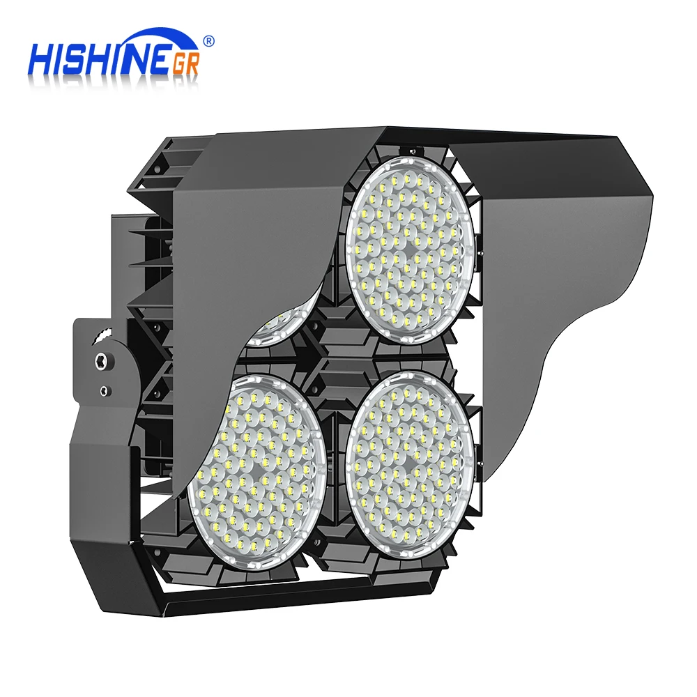 
Modular Design 500w led round floodlight for football field light 